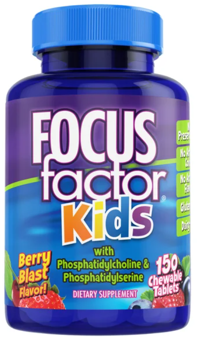 FOCUSfactor Kids, 150 tabletas masticables