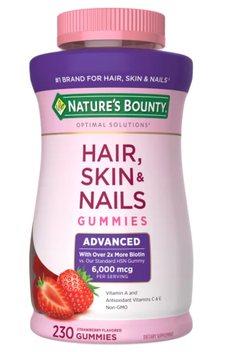 Nature's Bounty Cabello, Piel y Uñas Avanzado, 230 Gomitas