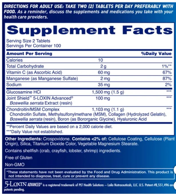 Osteo Bi-Flex Triple Fuerza, 200 Tabletas