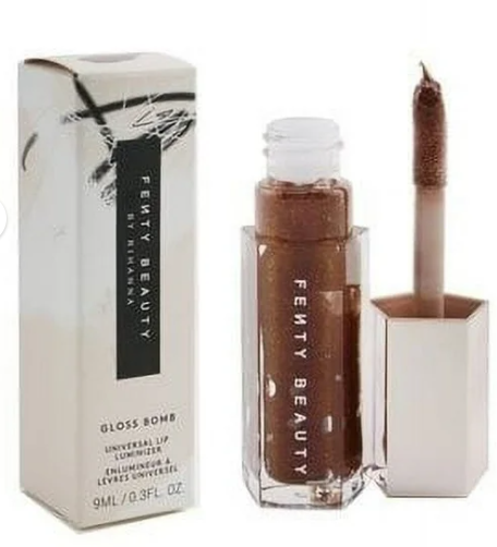 Fenty Beauty by Rihanna Gloss Bomb Luminizador de Labios Universal - Chocolit Caliente (Marrón Intenso Brillante) 9ml/0.3oz