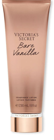 Victoria's Secret Bare Vanilla Fragrance Body Lotion, Almond, 236 Mililitros